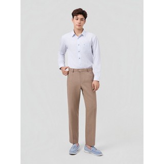 [BST EASY OFFICE] Áo Sơ-mi nam Yody dài tay nano kẻ sọc phom regular TRA MOSH26A007
