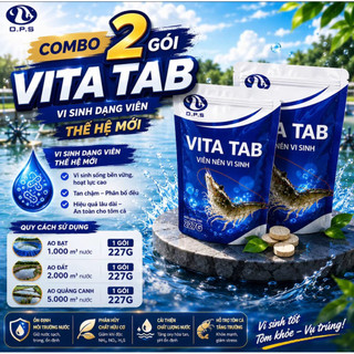 [ COMBO TIẾT KIỆM 2 GÓI ] OPS VITA TAB 227 • Gram - VI SINH DẠNG VIÊN THẾ HỆ MỚI