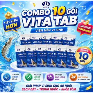 [ COMBO 10 GÓI ] OPS VITA TAB 227G - VIÊN NÉN VI SINH