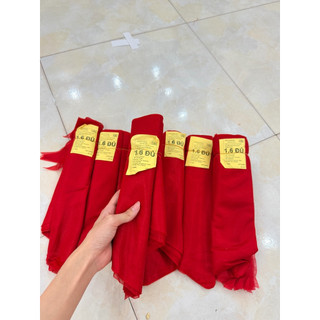2 Khăn Quàng Đỏ Học Sinh Cao Cấp 1.1m/1.2m | Vải Dệt Kim Mềm Đẹp