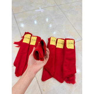 2 Khăn Quàng Đỏ Học Sinh Cao Cấp 1.1m/1.2m | Vải Dệt Kim Mềm Đẹp