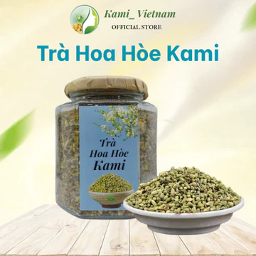 Trà Hoa Hòe Kami, MUA 5 TẶNG 1, hũ 100g, ngừa xơ vữa động mạch, xuất huyết, trĩ,...