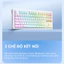 Bàn phím cơ Xinmeng M87 Lite - Bàn phím cơ layout TKL, Led RGB, Pin 5000mAH, Bàn phím Hotswap 3 mode kết nối