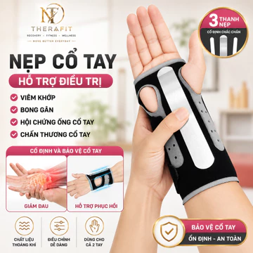 Nẹp Cổ Tay Hỗ Trợ Hội Chứng Ống Cổ Tay, Đai Cố Định Cổ Tay Bong Gân, Viêm Gân, Hỗ Trợ Giảm Đau Cổ Tay-9N
