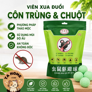 10 Viên Đuổi Chuột Thảo Mộc An Toàn - Viên Xua Đuổi Chuột, Kiến, Gián, Côn Trùng Trong Nhà Cho Gia Đình