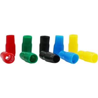 100 Cái Mũ chụp đầu cos bằng nhựa, bọc đầu cosse (cốt) cách điện, chịu nhiệt