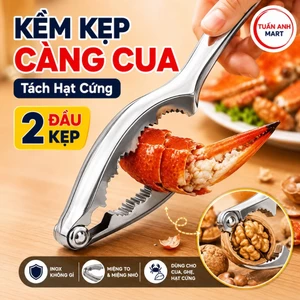 Dụng cụ kẹp càng cua inox càng ghẹ và các hạt khô