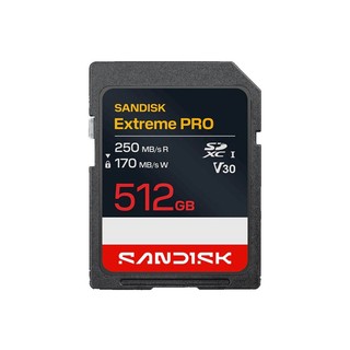 [MẪU MỚI] Thẻ nhớ Máy ảnh SDXC 512GB SanDisk Extreme Pro U3 V30 đọc 250MB/s ghi 170MB/s 4K UHD