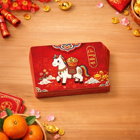 Thẻ cào may mắn giành cho khách hàng mua hàng