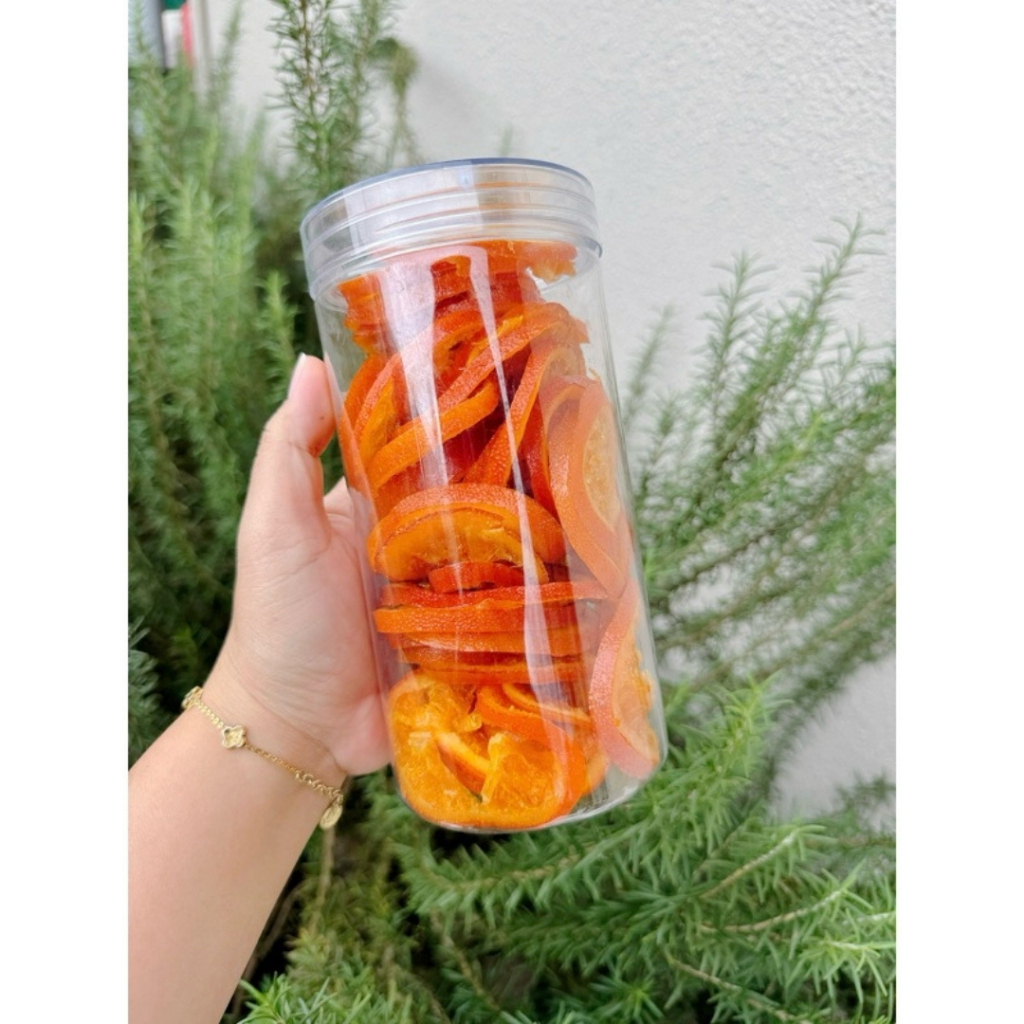 Cam Vàng Sấy Dẻo Nguyên Chất 100% - Vị Chua Ngọt Tự Nhiên - Không Chất Bảo Quản - Ăn Kiêng Giảm Cân