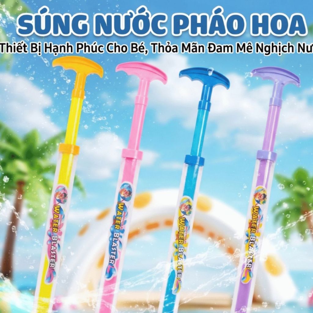 Súng Phun Nước 30 Lỗ ALOHOME – Đồ Chơi Phun Nước Cho Bé