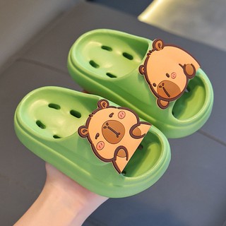 Dép Trẻ Em Burger Gấu Dễ Thương – Dép Quai Ngang Chống Trượt Cho Bé Trai Bé Gái Dp69