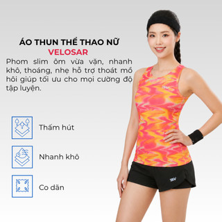 Áo Thể Thao Nữ Velosar RTT-20060 Đa Năng Thoải Mái, Thấm Hút, Nhanh Khô
