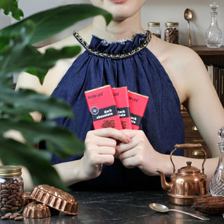 Socola Thanh Đen Wonder-Land Dark Chocolate Đắng Dịu Tan Mượt Ăn Vặt chia sẻ Thưởng Thức Hàng Ngày
