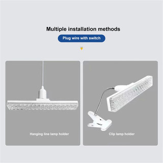 OOKAS Đèn LED thanh pha lê E27, ánh sáng trắng siêu sáng, tiết kiệm điện