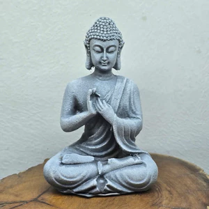 Phật Chuyển Pháp Luân Mã 47 - Trắng Giả Đá