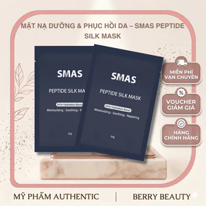 SMAS Peptide Silk Mask| Mặt Nạ Giấy Dưỡng Ẩm Phục Hồi Da Cao Cấp Malaysia