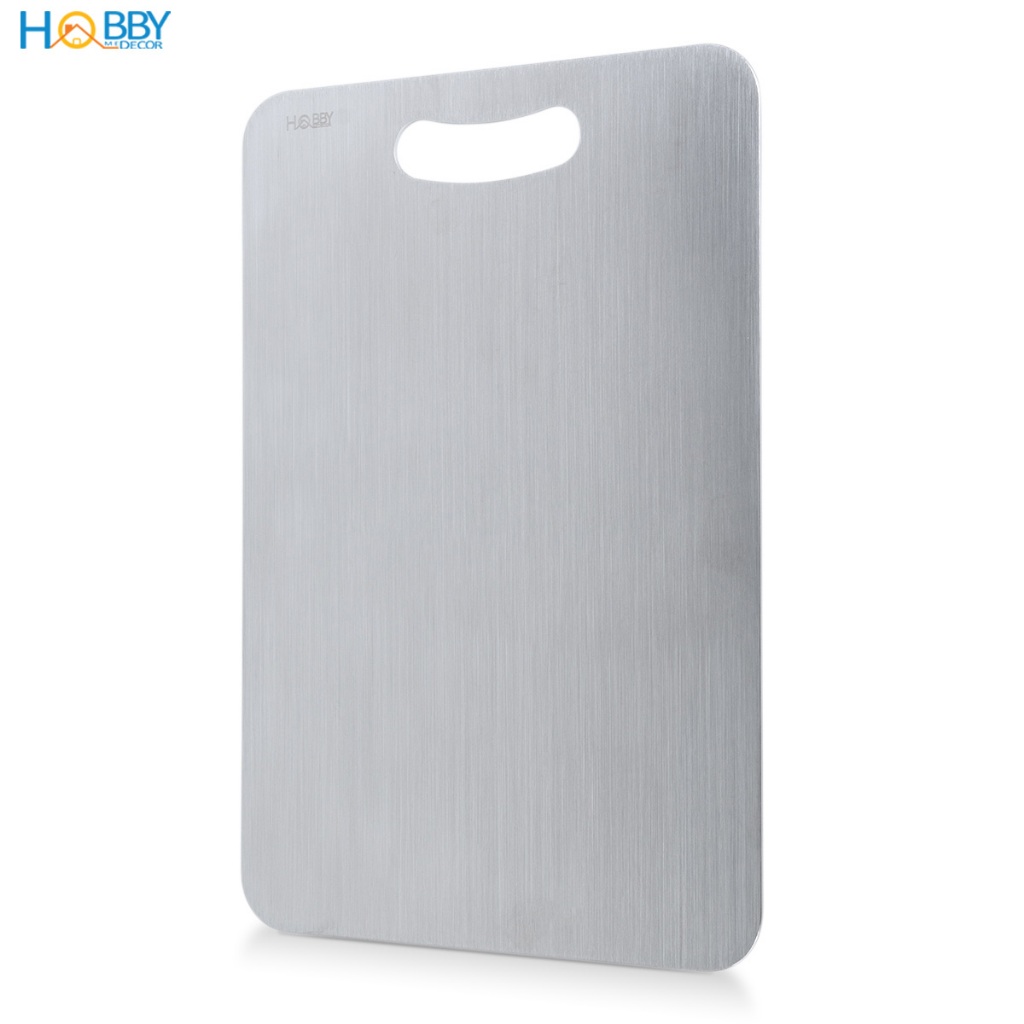 Thớt inox 304 kháng khuẩn dòng đặc ruột cao cấp Hobby home decor TH