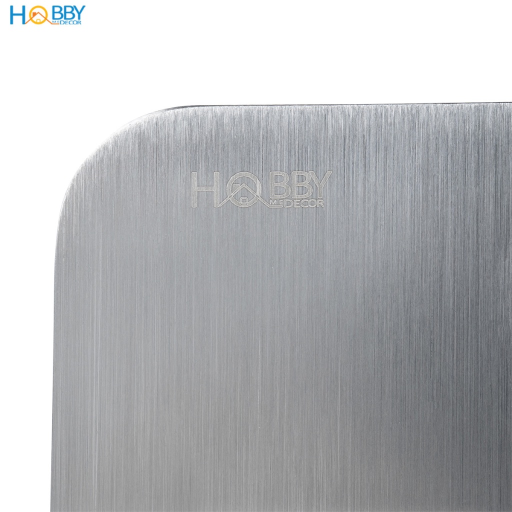 Thớt inox 304 kháng khuẩn dòng đặc ruột cao cấp Hobby home decor TH