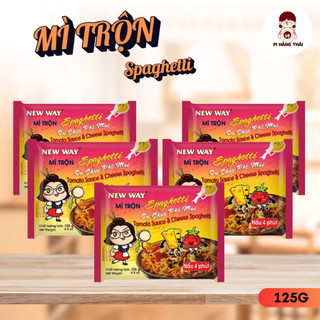 Mì trộn nhiều hương vị thơm ngon hấp dẫn New Way 125g ăn liền dễ chế biến - Pi Hàng Thái