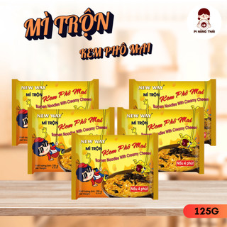 Mì trộn nhiều hương vị thơm ngon hấp dẫn New Way 125g ăn liền dễ chế biến - Pi Hàng Thái