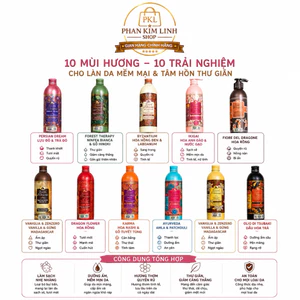 Sữa tắm hương nước hoa đủ mùi tesori