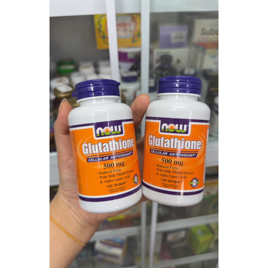 now glutathione 500mg reviews Nhập khẩu ) Now Glutathione 500mg lọ 120 viên- Mỹ( date xa)