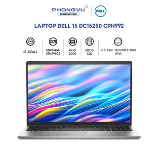 Laptop Dell DC15250 - CPH992 (i5-1334U/ 16GB/ 512GB/ Windows 11 Home + Office) - Bảo hành 12 tháng