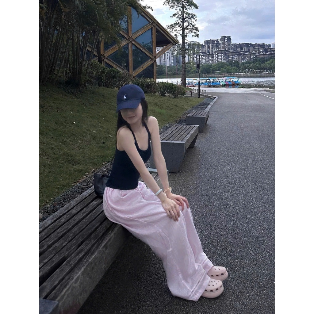 𝗛𝗢𝗔 𝗣𝗔𝗡𝗧𝗦 -Quần Linen ống xuông xinh