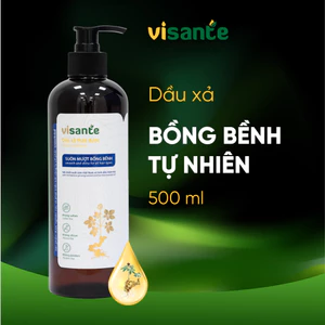 Dầu Xả Suôn Mượt Và Làm Mềm Tóc VISANTE Từ Sâm Việt Nam 500ml