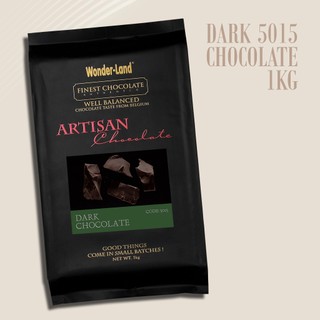 Socola Đen Compound Wonder-Land 5015 Vị Cacao Đậm đà đắng rõ Làm Bánh Phủ Bánh Tạo Hình Chocolate