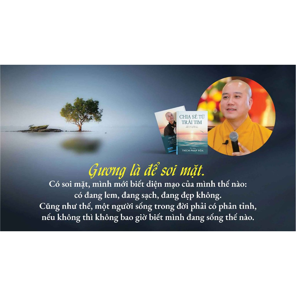 Sách - Chia Sẻ Từ Trái Tim - Sa Môn Thích Pháp Hòa