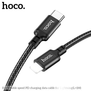 Cáp sạc nhanh Hoco X14 Type-C to LaiNing PD 20W dài 1M (Đen) - Phụ Kiện Nhất Tín