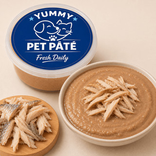 Pate mix gà + heo hộp 500g cho bé mèo, giúp tăng cân , lông mượt