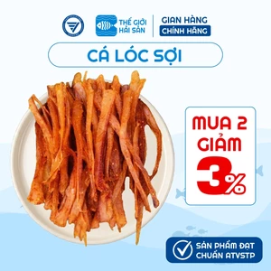 1kg Khô cá lóc xé sợi Thế Giới Hải Sản khô cá lóc fillet thịt dai, ngon chiên nướng được hút chân không