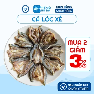 1kg Khô cá lóc xẻ Thế Giới Hải Sản khô lóc thịt dai ngon chuẩn vị sông nước, không chất bảo quản