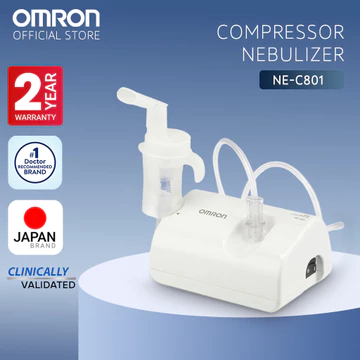 Máy Xông Khí Dung , Xông Mũi Họng Omron NE-C801 | Điều Trị Các Bệnh Về Đường Hô Hấp
