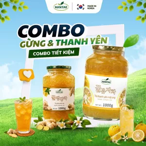 TRÀ GỪNG + TRÀ THANH YÊN MẬT ONG HANTAE HÀN QUỐC