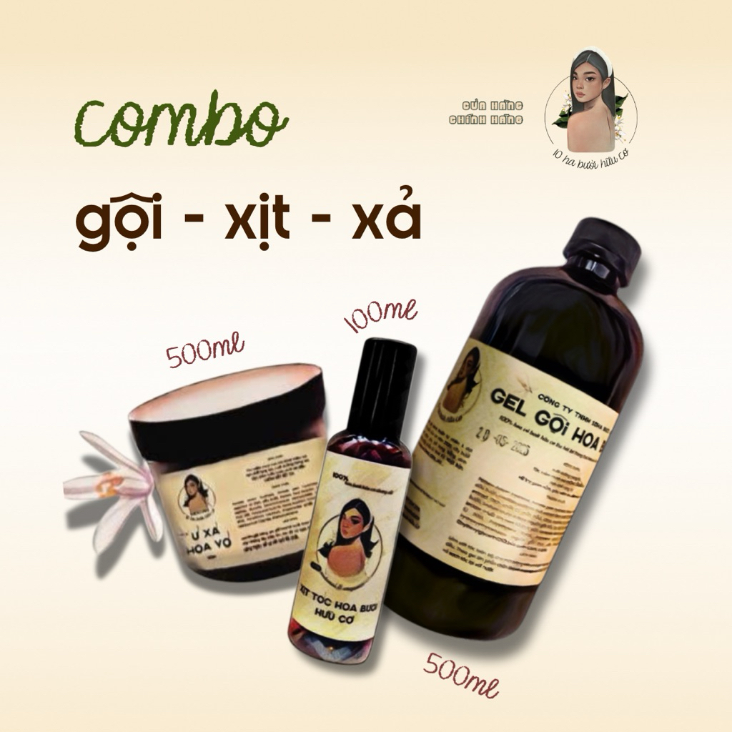 [𝟭𝟬𝗵𝗮 𝒃ư𝒐̛̉𝒊 𝒉𝒖̛̃𝒖 𝒄𝒐̛] Combo GỘI XỊT XẢ fullsize