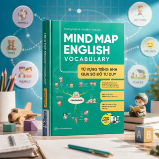 Sách -  MindMap English-  Học Tiếng Anh Qua Sơ Đồ Tư Duy MCBooks (Combo/Lẻ Tùy Chọn)