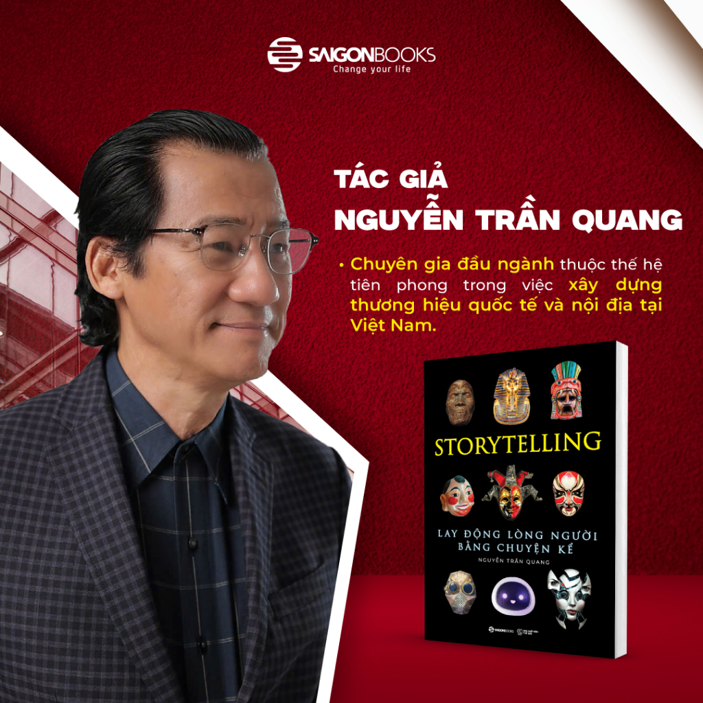 Sách - Storytelling - Lay Động Lòng Người Bằng Chuyện Kể - Nguyễn Trần Quang