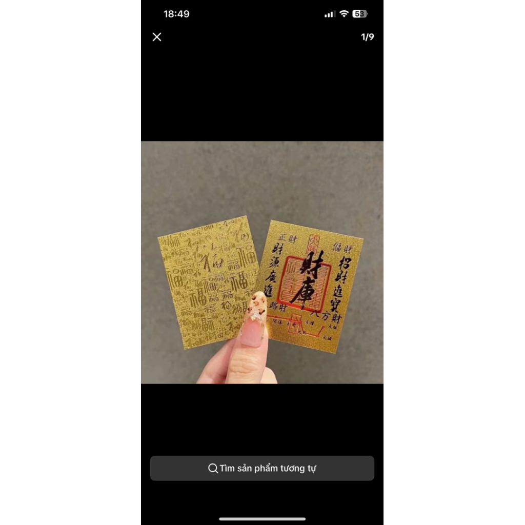 Combo 10-50 Lá Vàng Tài Lộc