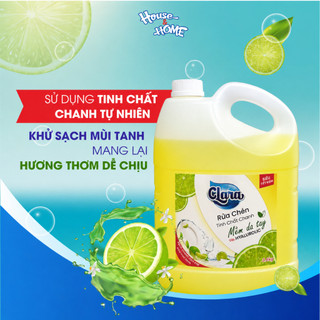 Combo 2 Can Nước Rửa Chén 𝐂𝐥𝐚𝐫𝐚 Hương Chanh 3.6Kg NRCC08 Làm Sạch Nhanh Tiết Kiệm Lựa Chọn Hoàn Hảo