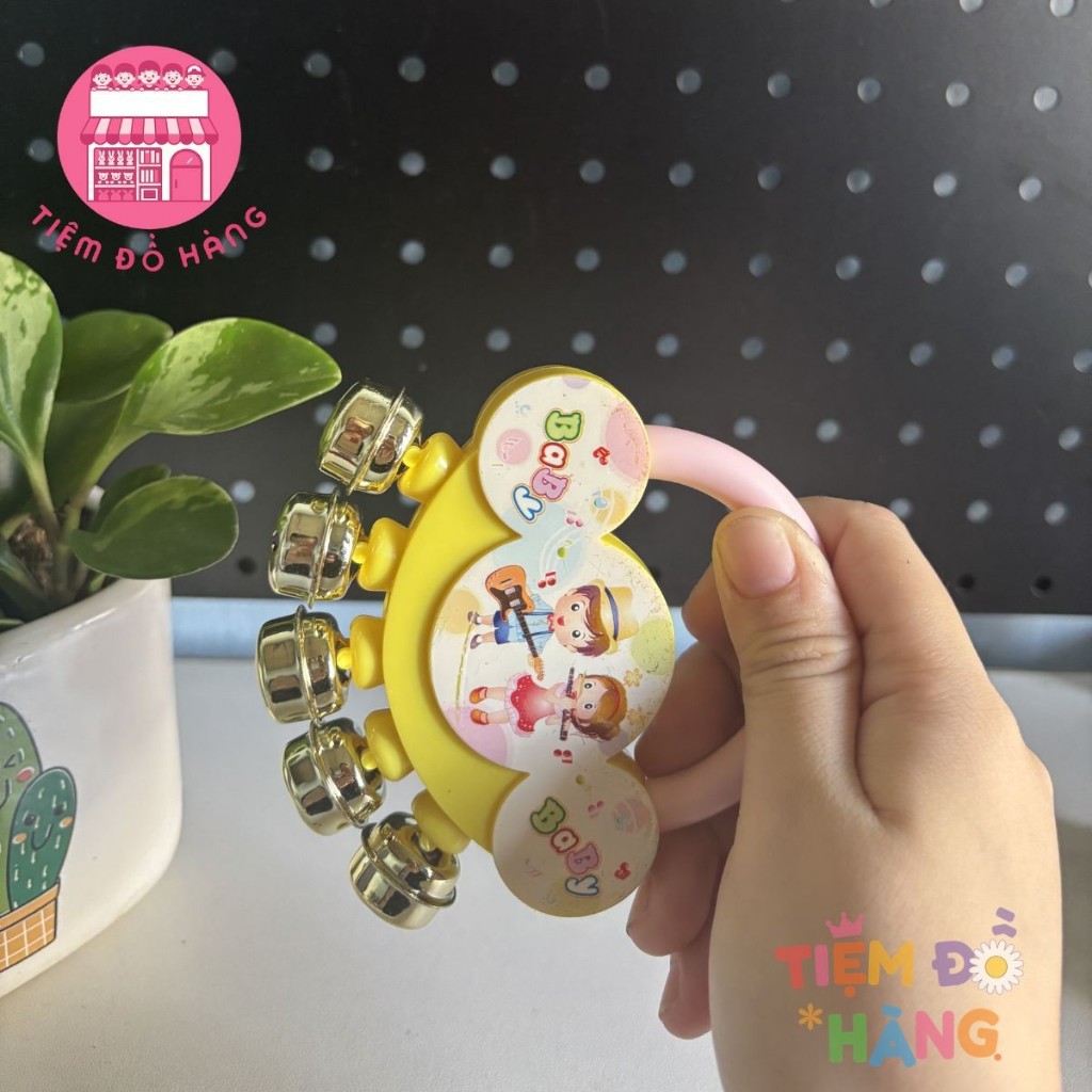 Bộ Đồ Chơi Xúc Xắc Lục Lạc 4 Món Nhiều Màu Sắc Cho Bé
