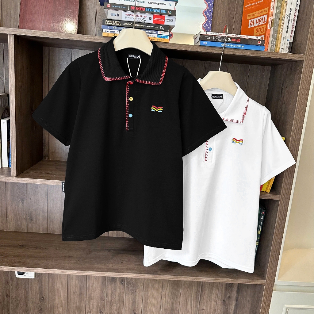 Áo Thun Viền Chỉ Thêu Thanh Lịch, Chất Cotton Mềm Mịn, Có Kèm Hình Thật.