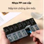 Hộp Đựng Thuốc Chia 14 Ngăn Có Nắp Chống Ẩm 7 Ngày Trong Tuần Tiện Dụng Mang Đi Du Lịch
