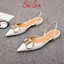 Giày Sandal khoá mũi nhọn
