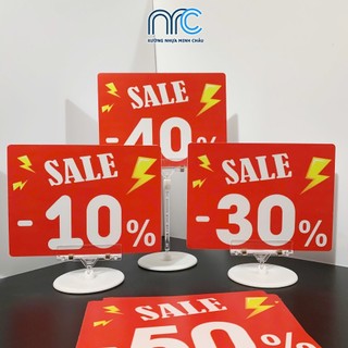 Combo 2 Bảng sale Hàng mới về, Bảng sale giảm giá - Bảng sale Fomex đa dạng mẫu mã, kích thước