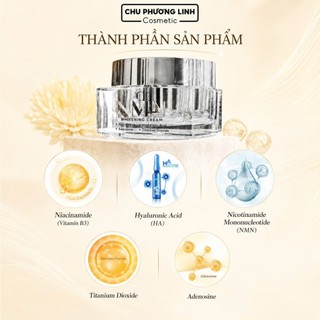 Kem Ngày Trắng Da NMN Chuskin cao cấp MP0911 - Hỗ Trợ Dưỡng Ẩm, Giúp Da Căng Bóng, Chống Lão Hóa