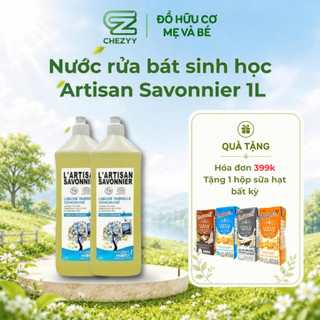 Nước rửa bát sinh học oải hương Artisan Savonnier dung tích 1L